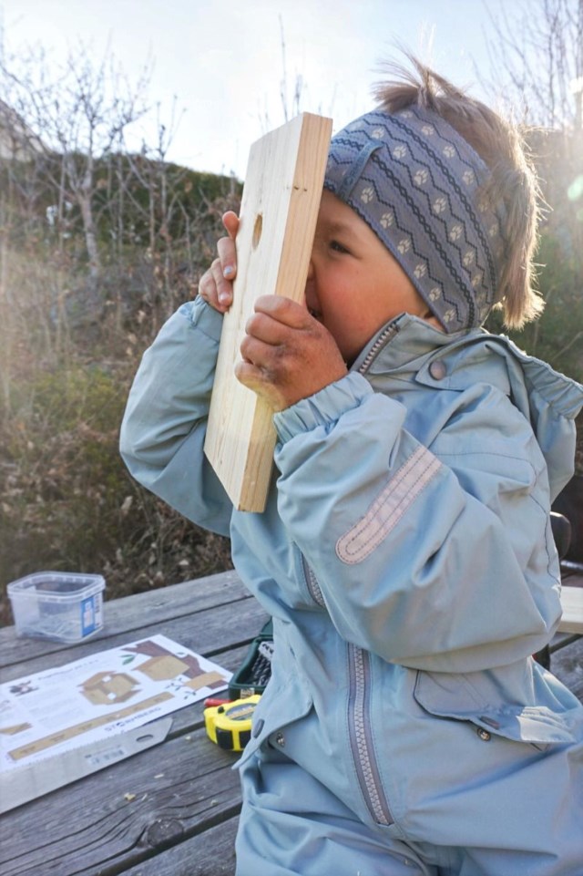 Lunheim bambus pannebånd barn 1-7 Blue Barn - 1