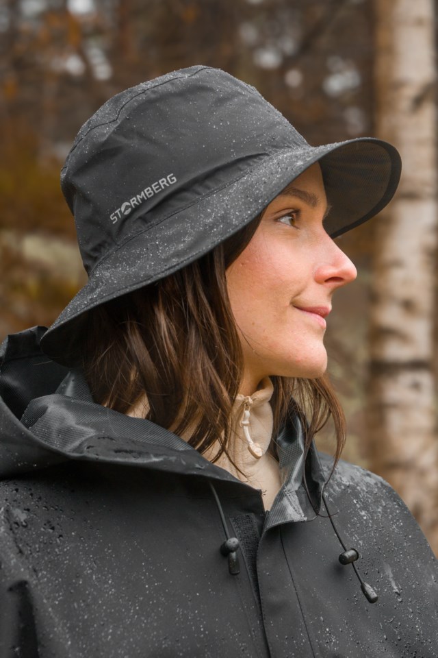 Harstad regnhatt Jet Black - 1