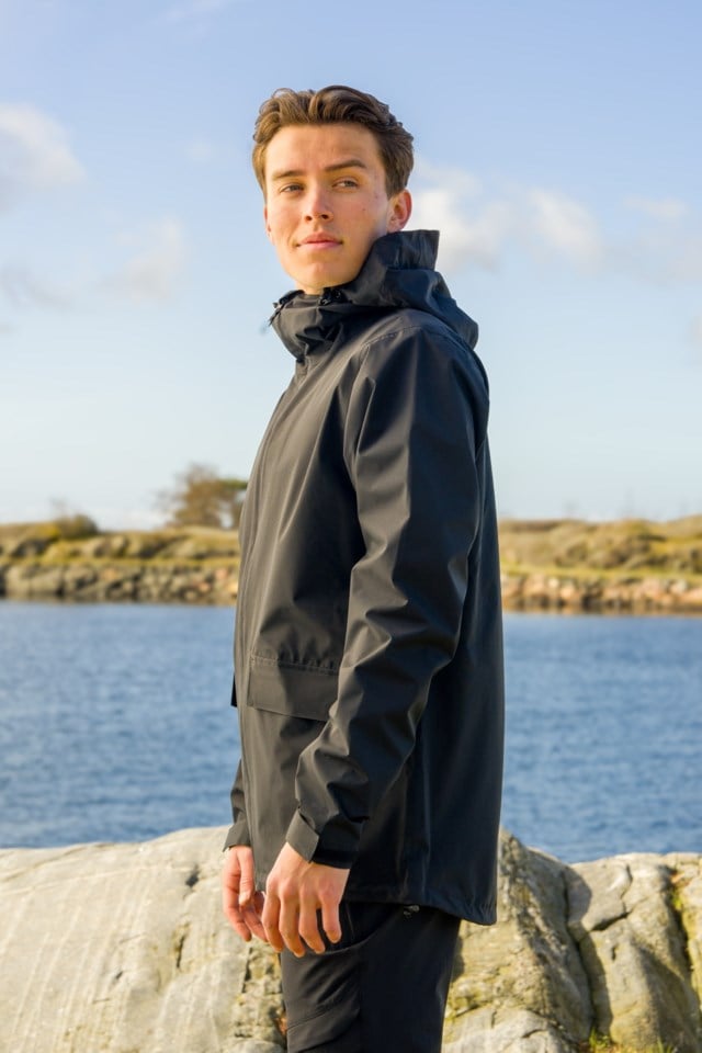 Fjørland lettvekts skalljakke Black Herre - 1