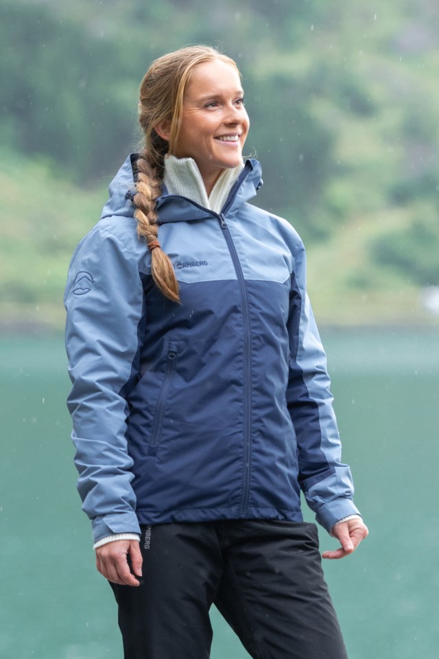 Frofjell skalljakke Blue Dame - 1
