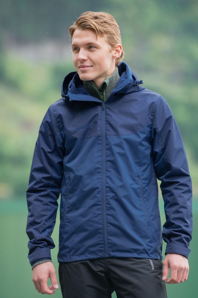 Frofjell skalljakke Dark Denim / Dress Blues - 1