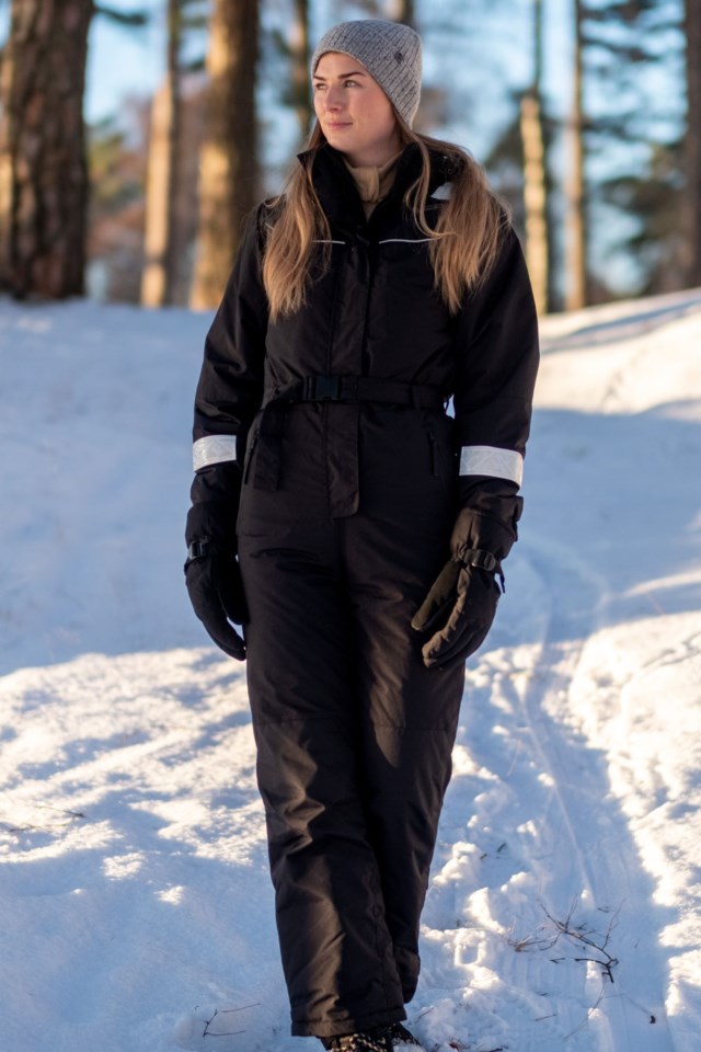 Nordlys resirkulert termodress Black Dame - 1