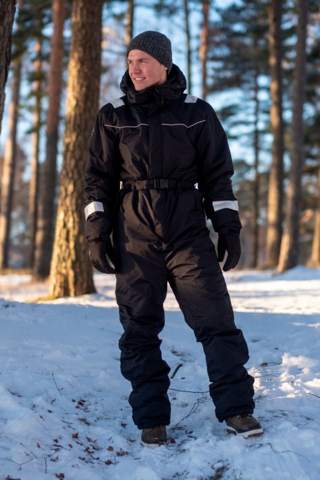Nordlys resirkulert termodress Jet Black - 1