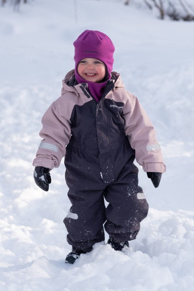 Kullen vinterdress - testvinner barn 1-7 Black|Purple Barn - 1