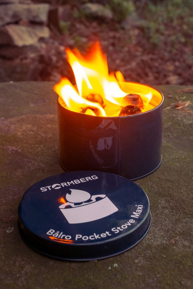 Bålro Pocketbål Maxi Grey Utstyr - 1