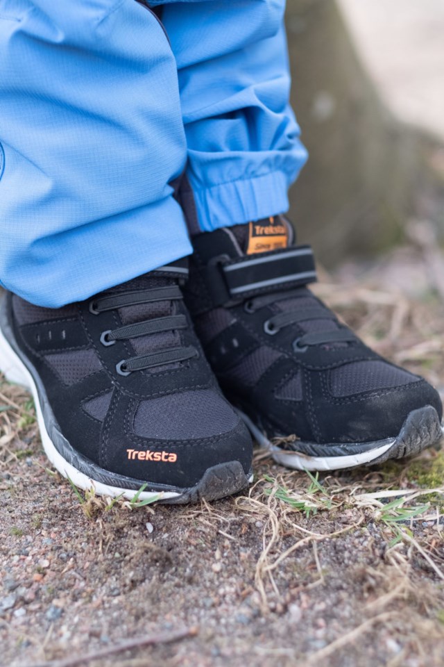 Treksta Trial Mid GoreTex barn Jet Black - 1