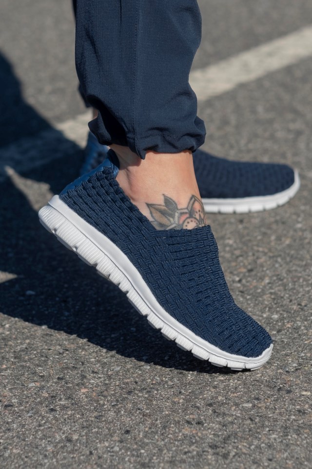 Hasle slip on Navy - 1