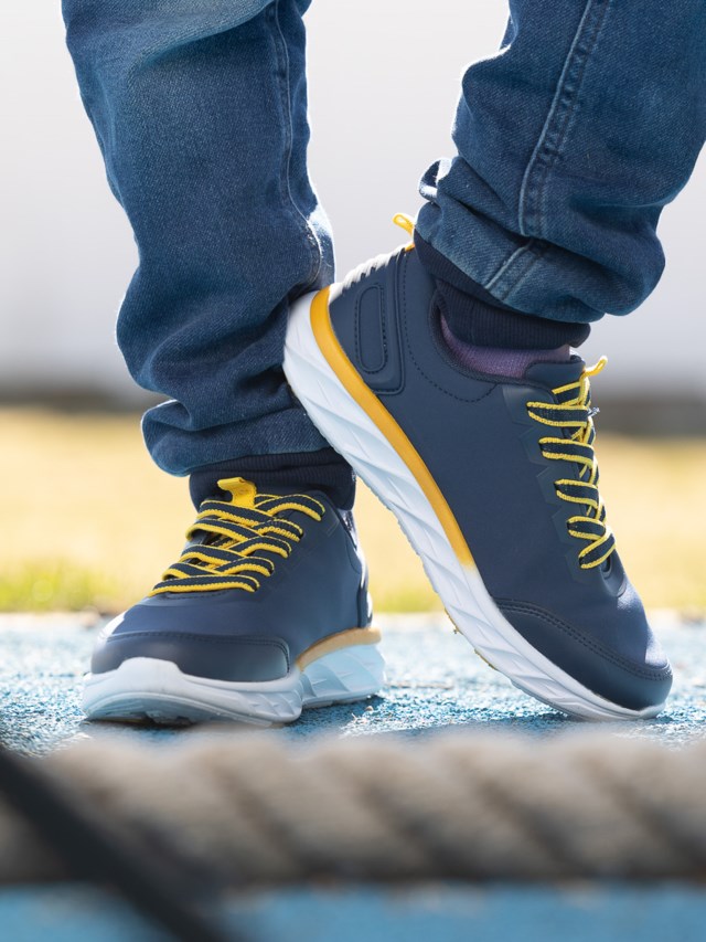 Action joggesko barn Navy - 1