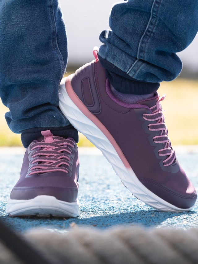 Action joggesko barn Purple - 1