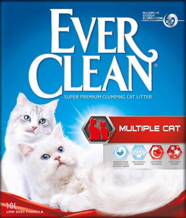 Ever Clean Multiple Cat kattesand, 10 ltr No color - 1