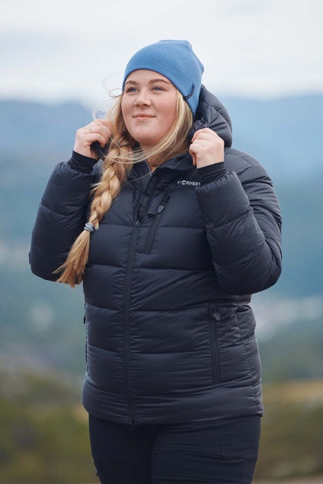 Frosta dunjakke Black Dame - 1