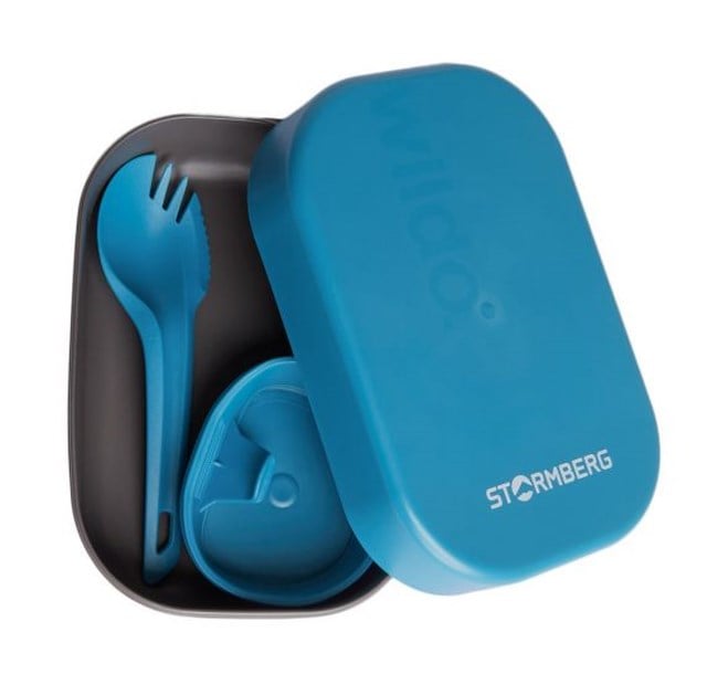 Gloppen spisesett, 4 deler Blue Utstyr - 1