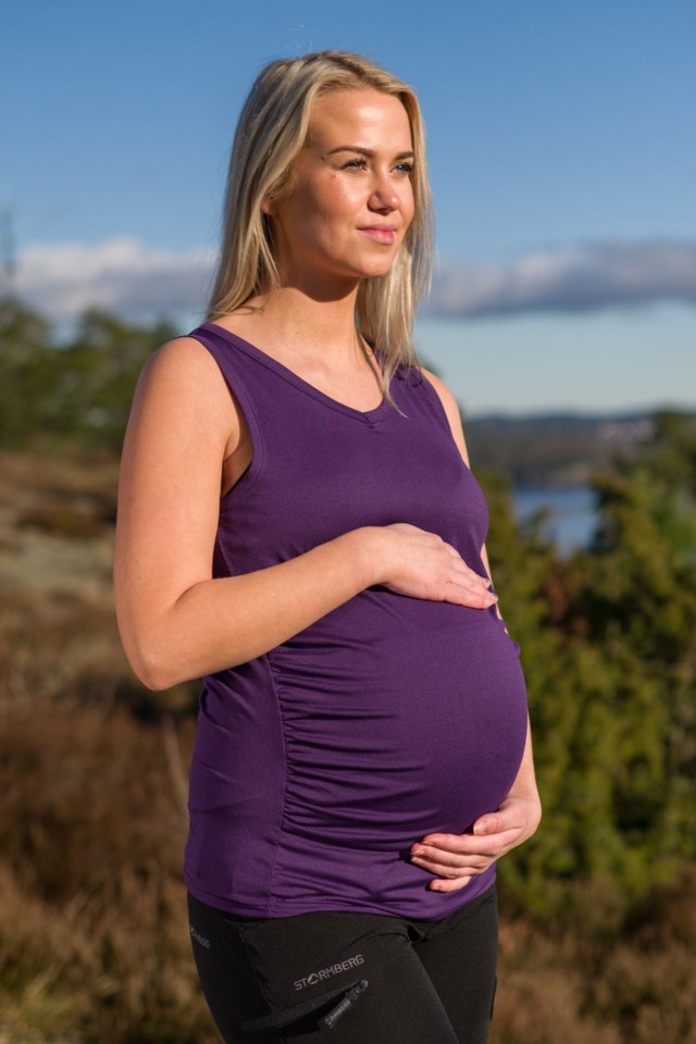 Mobu MOM topp Purple Dame - 1