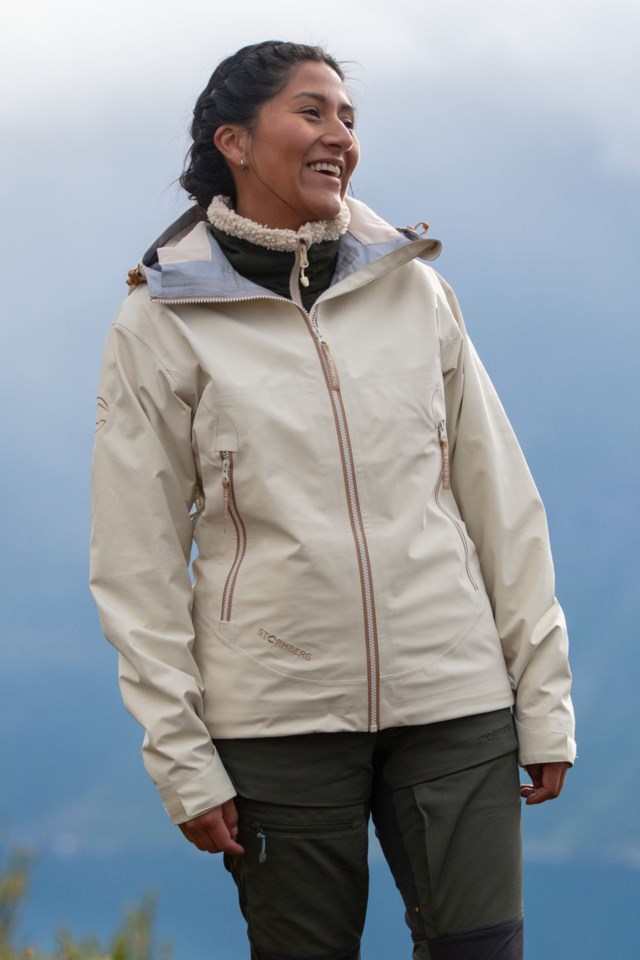 Nonsbu resirkulert skalljakke White Dame - 1