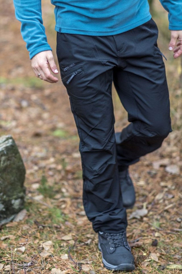 Hovedalmarka stretchbukse Jet Black/ Jet Black - 1
