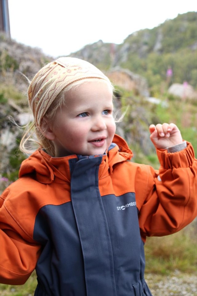 Kullen vinterdress - testvinner barn 1-7 Grey|Orange Barn - 1