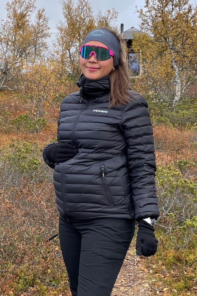 Moravik utvidbar dunjakke Black Dame - 1