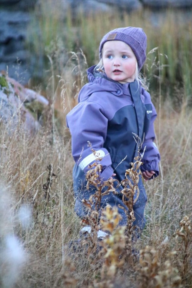 Kullen vinterdress - testvinner barn 1-7 Grey|Purple Barn - 1