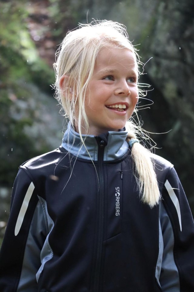 Mylla softshelljakke barn 8-14 Black|Grey Barn - 1