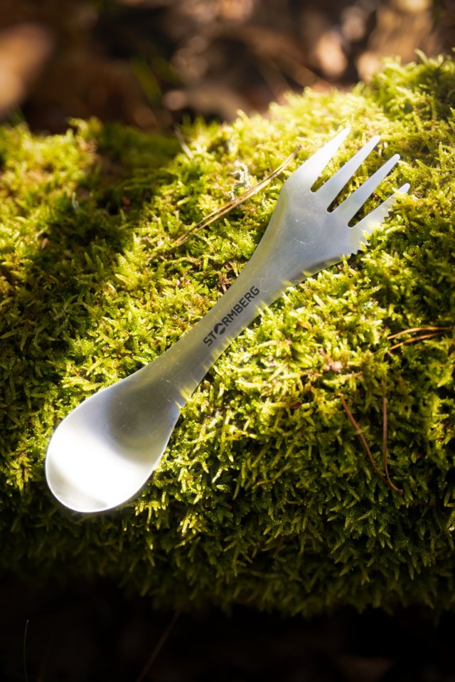 Eidvik 3-i-1 stålspork Grey Turutstyr - 1