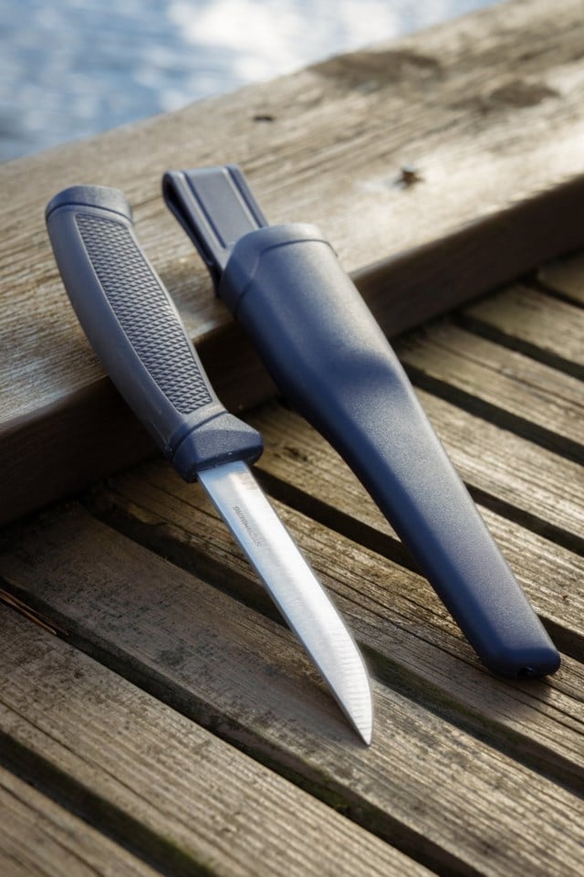 Lofoten Anti-slip fiskekniv 10 cm Blue Turutstyr - 1