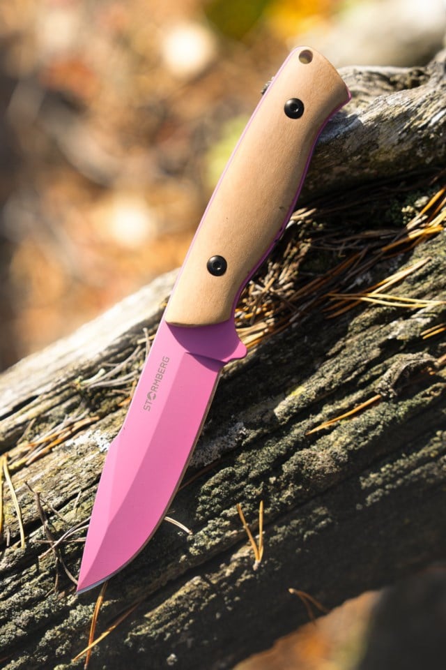 Bygland turkniv 10 cm Pink Turutstyr - 1