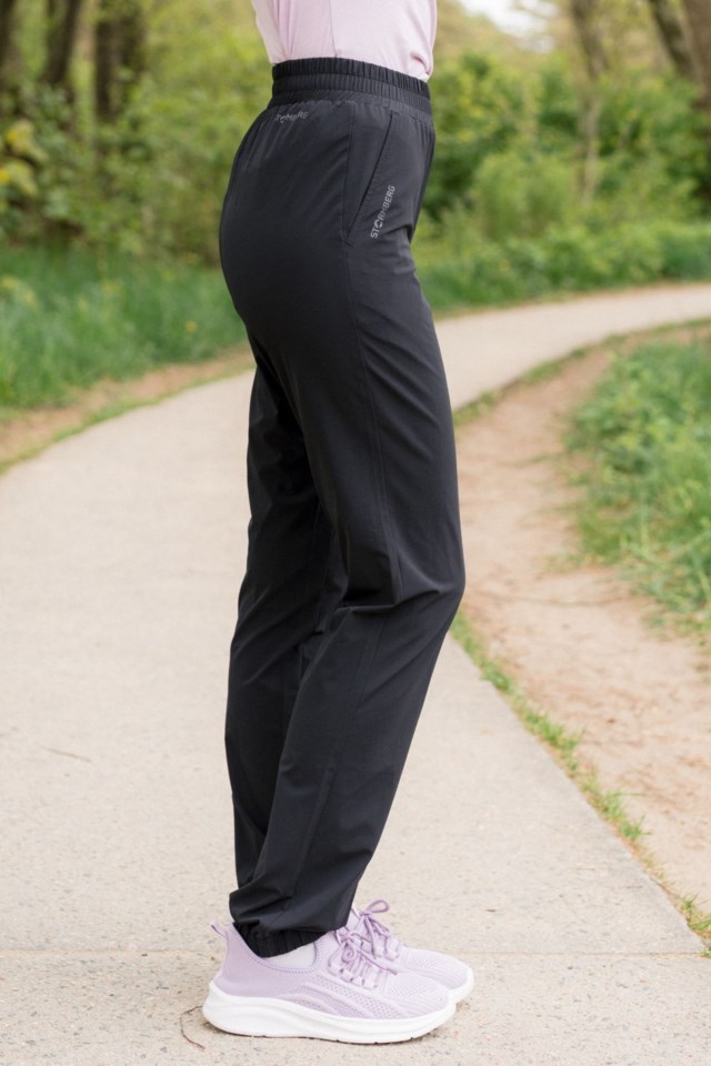 Hinnstein slim fritidsbukse Jet Black - 1