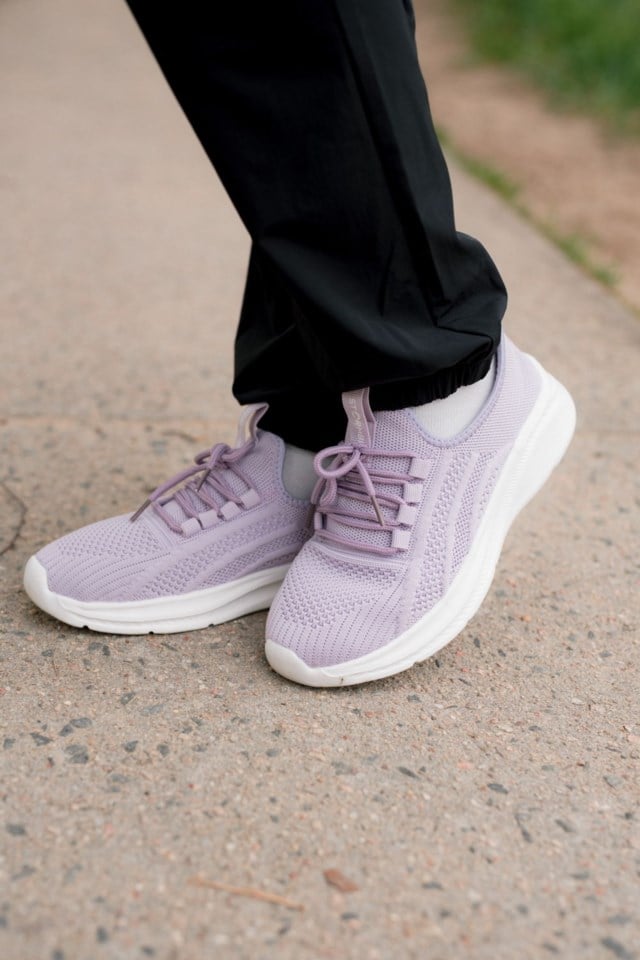 Flisa sneaker Purple Dame - 1