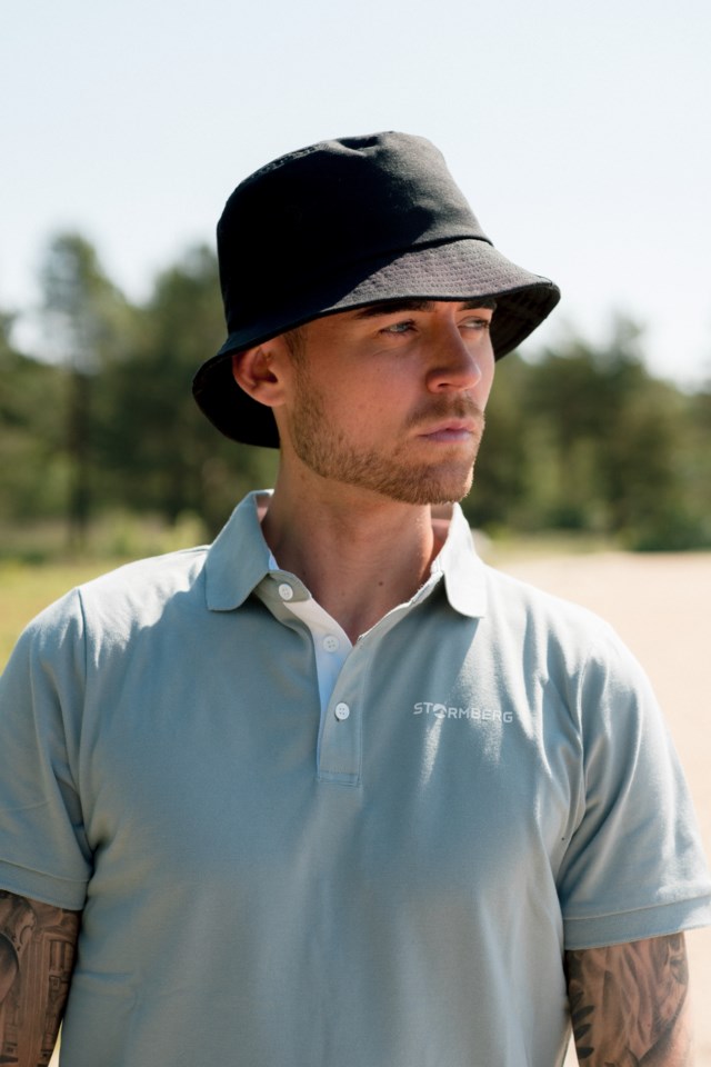 Tryvann bøttehatt Jet Black - 1