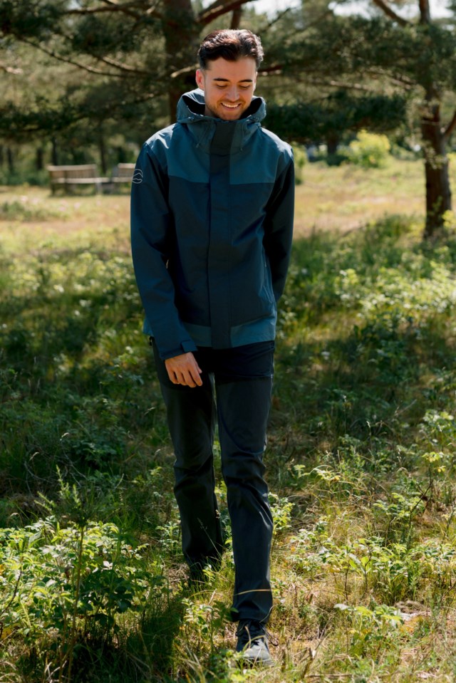 Skredalen resirkulert skalljakke Key Largo / Dress Blues - 1