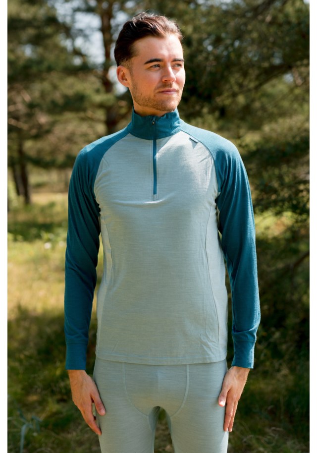 stormberg Glitterdal Superwool Half Zip trøye herre