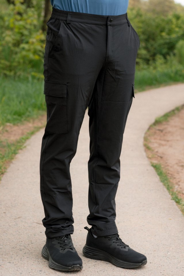 Tryvann cargo turbukse Jet Black - 1