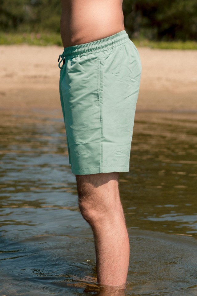 Paradisbukta badeshorts Green Herre - 1