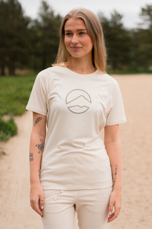 Flaamsdalen t-skjorte White Dame - 1