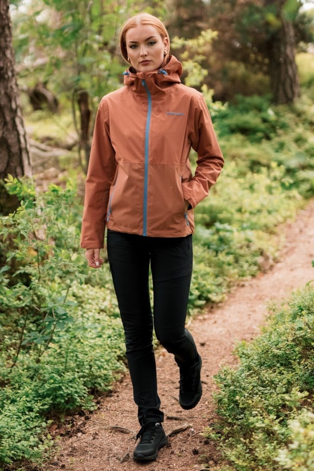 Haukeliseter skalljakke dame Orange Dame - 1