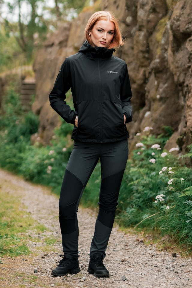 Sogn skalljakke Jet Black - 1