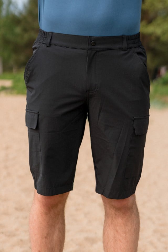 Tryvann cargo shorts Black Herre - 1