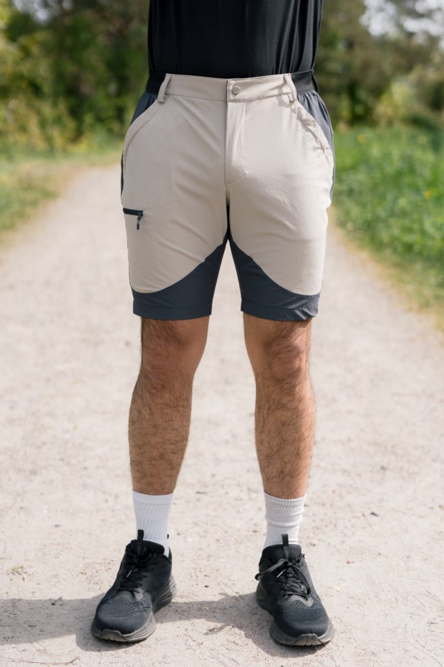 Fjelldalen turshorts Vintage Khaki / Ebony - 1