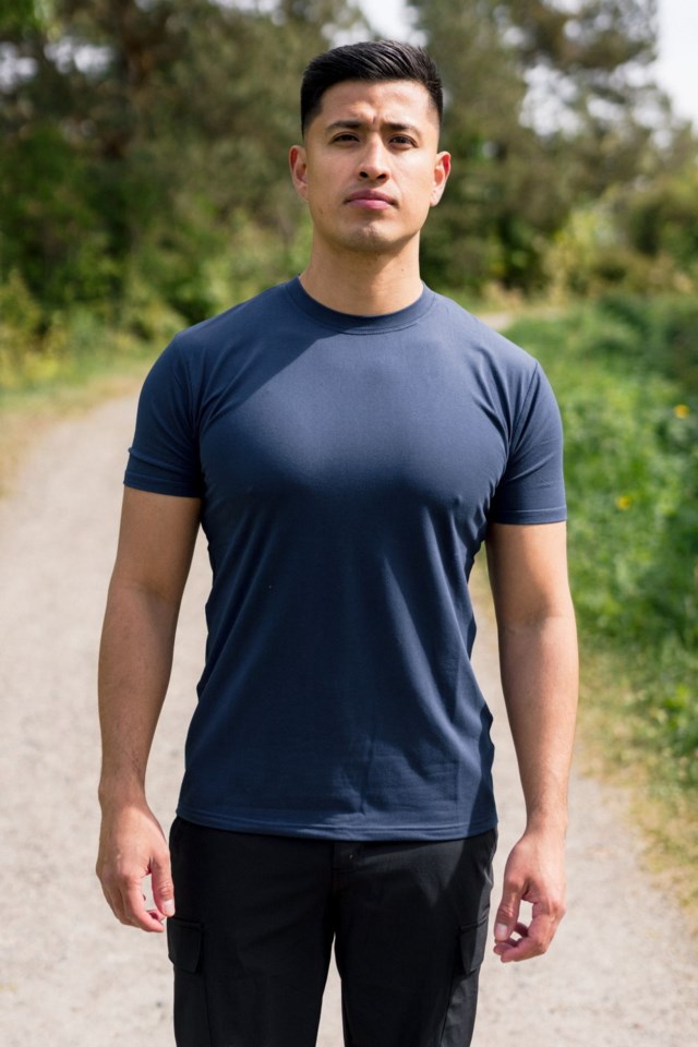 Bryne t-skjorte Dress Blues - 1