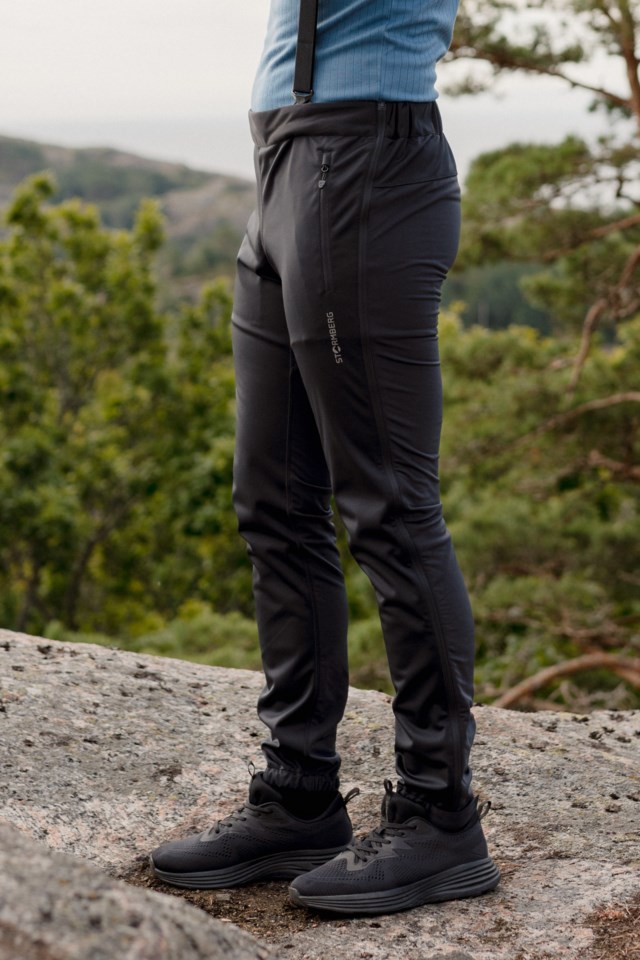 Vettakollen Zip-Off turtights m/ seler Caviar - 1