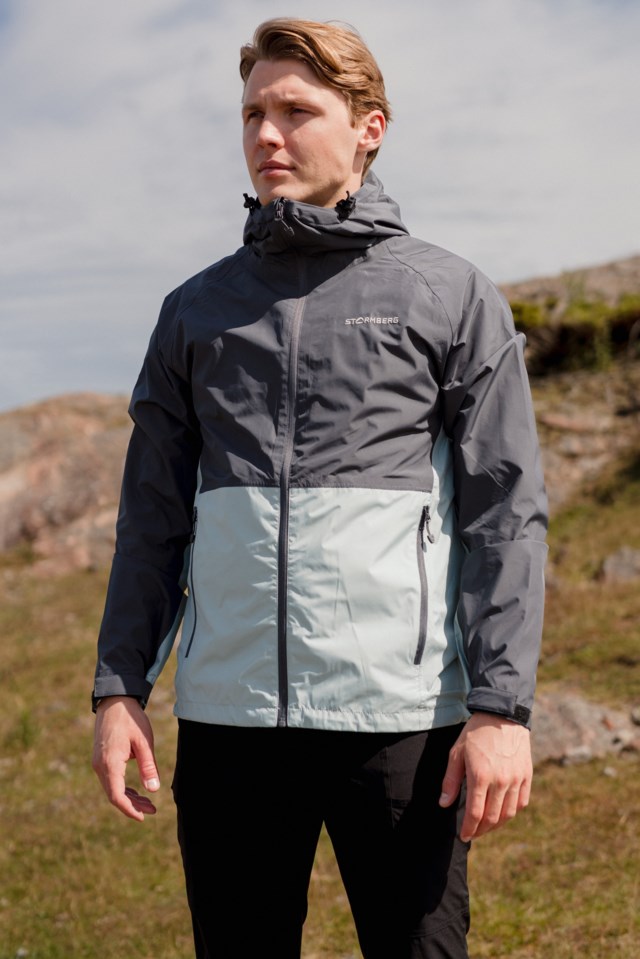 Stryn skalljakke Ebony / Abyss - 1