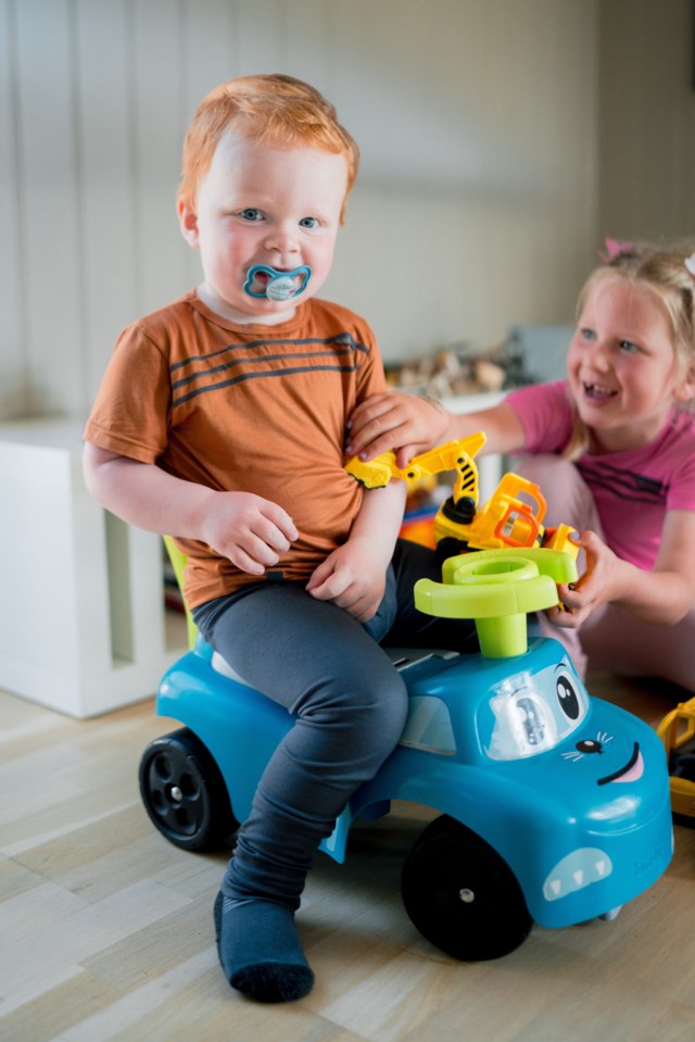 Tronebu bambus t-skjorte barn 1-7 Orange Barn - 1