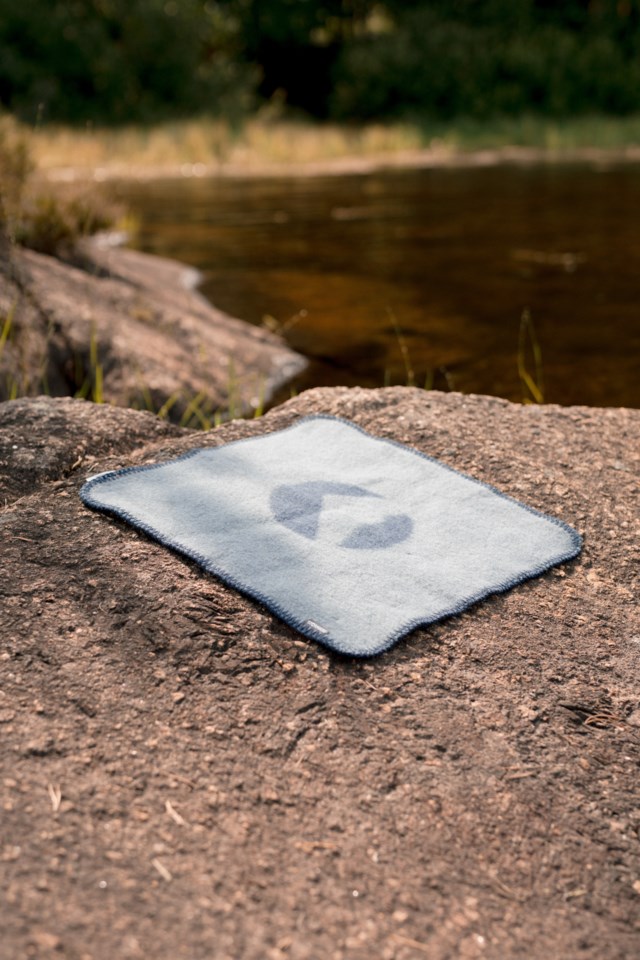 Flata ull sitteunderlag Blue Utstyr - 1