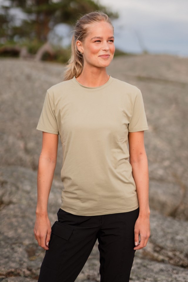 Bryne Quick Dry t-skjorte Green Dame - 1