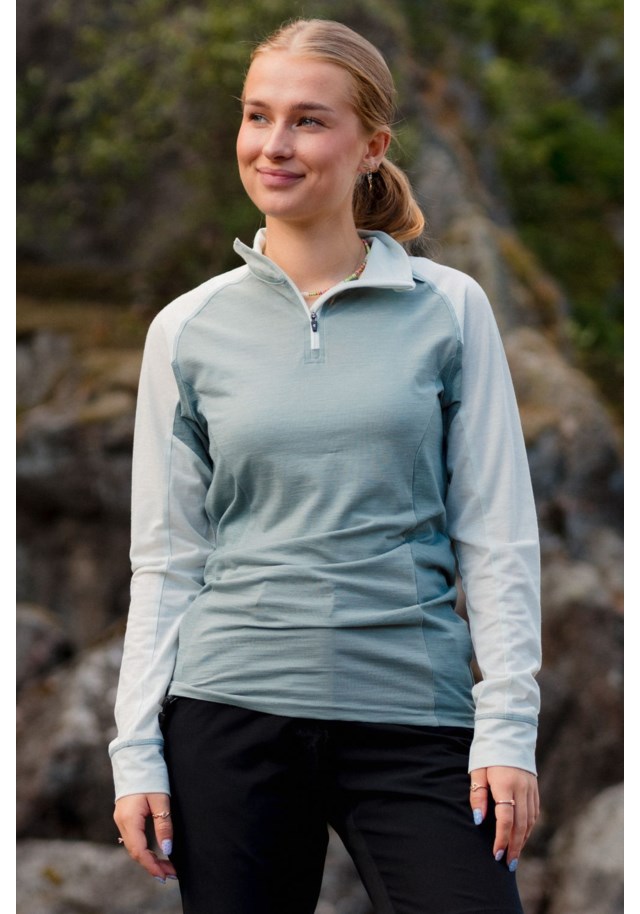 stormberg Glitterdal Superwool Half Zip trøye dame
