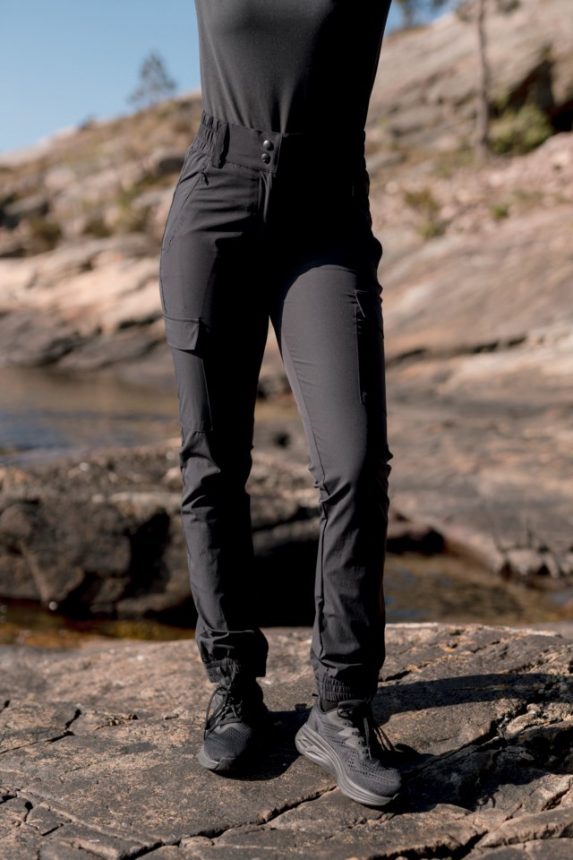 Tryvann cargo turbukse Jet Black - 1