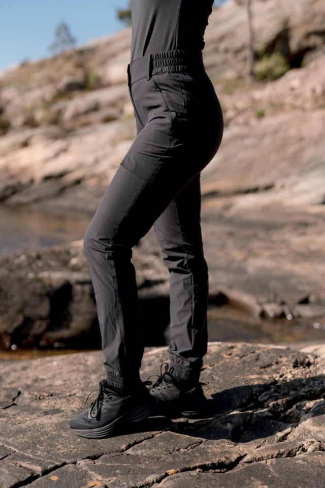 Tryvann cargo turbukse Jet Black - 1