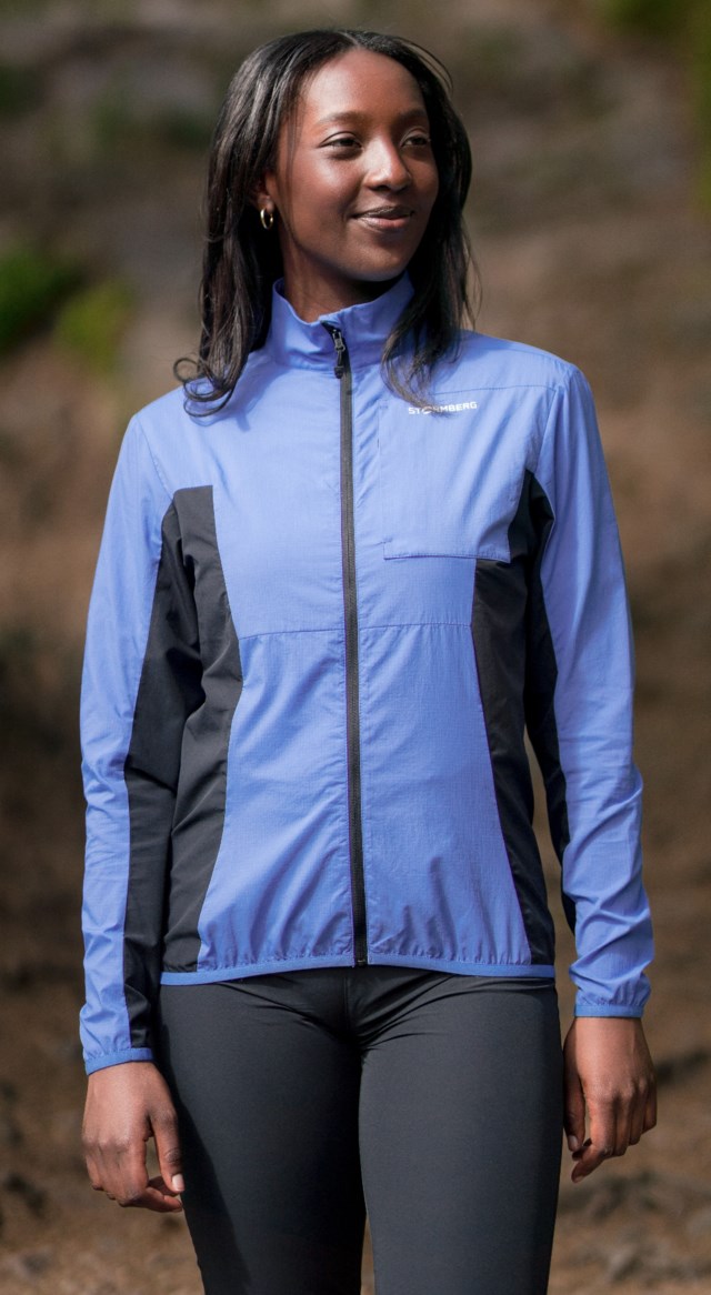 Hinnstein vindjakke Ultramarine / Jet Black - 1