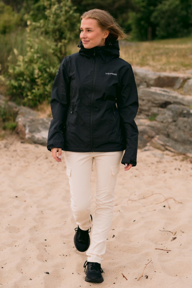 Sogn skalljakke Jet Black - 1