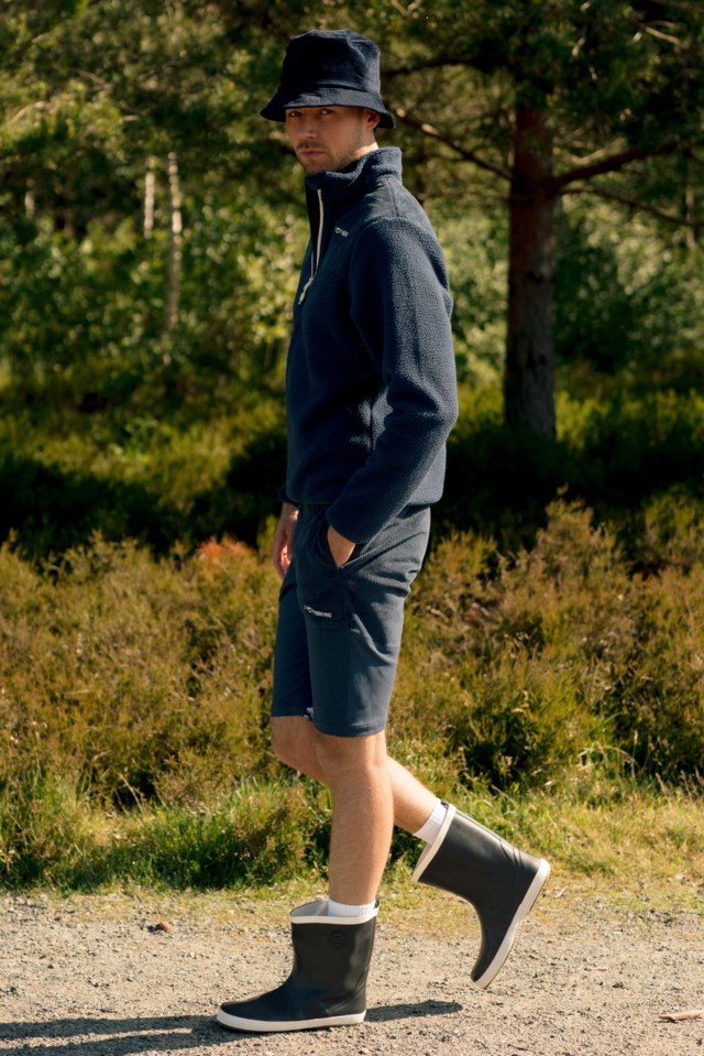 Notodden turshorts Blue Herre - 1